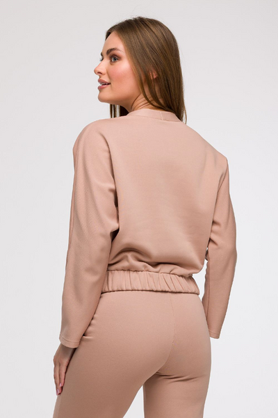 Mila Wrap Blouse – Dusty Rose Elegance