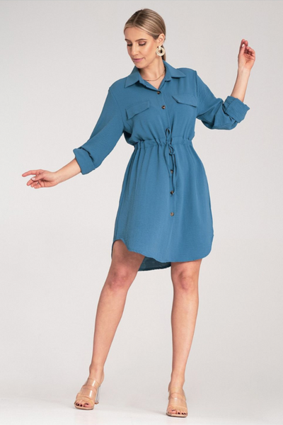Arielle - Utility Shirt Dress