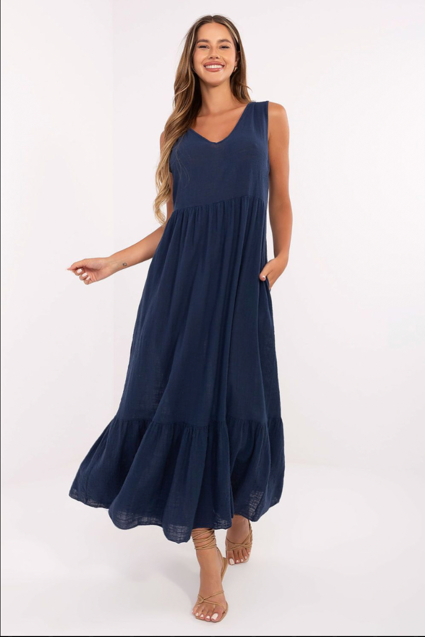 Marée - Cotton Maxi Dress