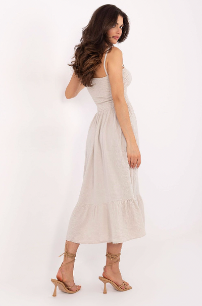 Isaline - Cotton Midi Dress