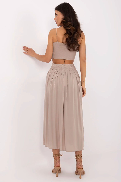 Sorella - Pleated Midi Skirt