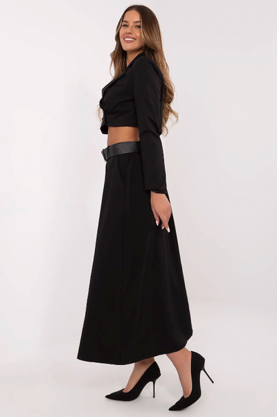 Aurelia Pleated Maxi Skirt