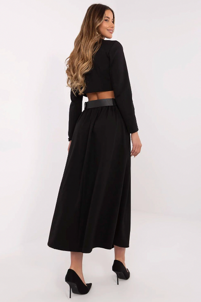 Aurelia Pleated Maxi Skirt