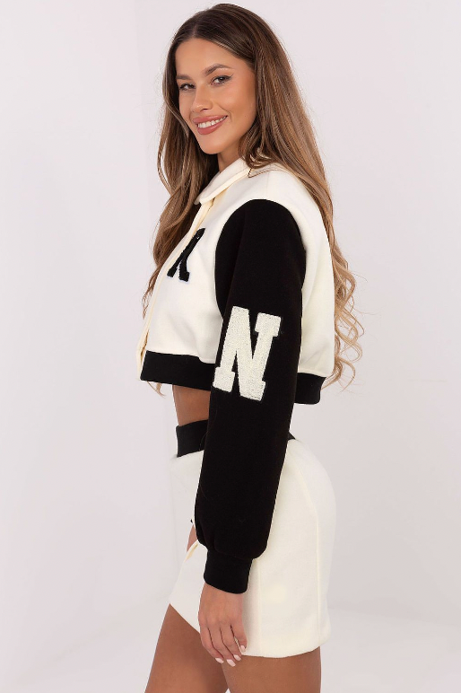 Varsity Chic Two-Piece Set