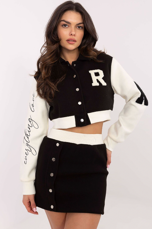 Varsity Chic Two-Piece Set