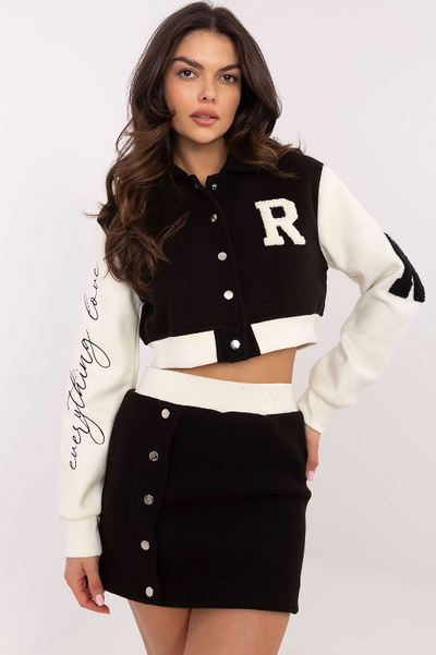 Varsity Chic Two-Piece Set