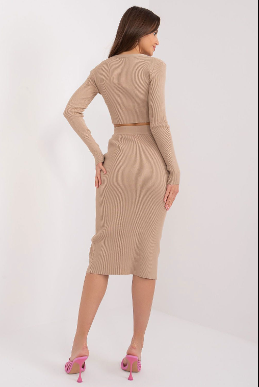 Livia Ribbed Knit Co-Ord Set