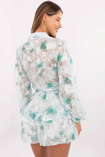Elara - Bloom Embroidered Co-Ord Set