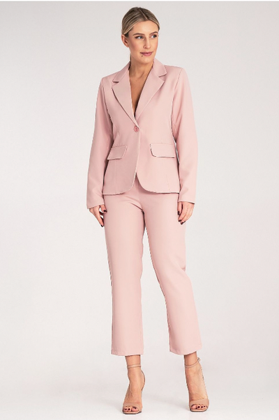 Blush Grace Tailored Suit Set
