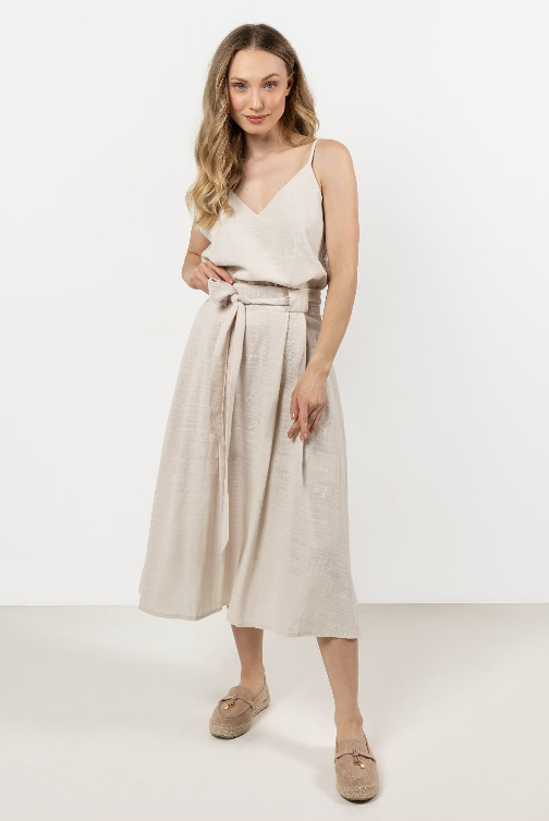 Alexis - Cotton Flare Skirt