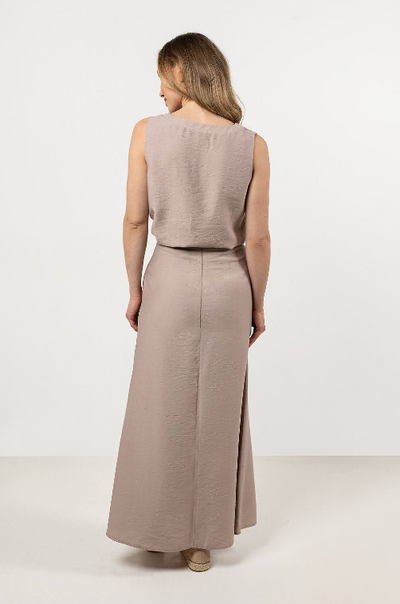 Mila Maxi Skirt in Rayon Blend