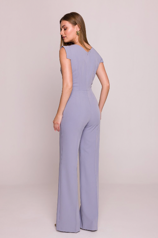 Viola - Asymmetric Satin Jumpsuit