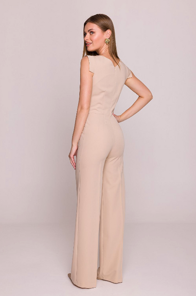 Viola - Asymmetric Satin Jumpsuit