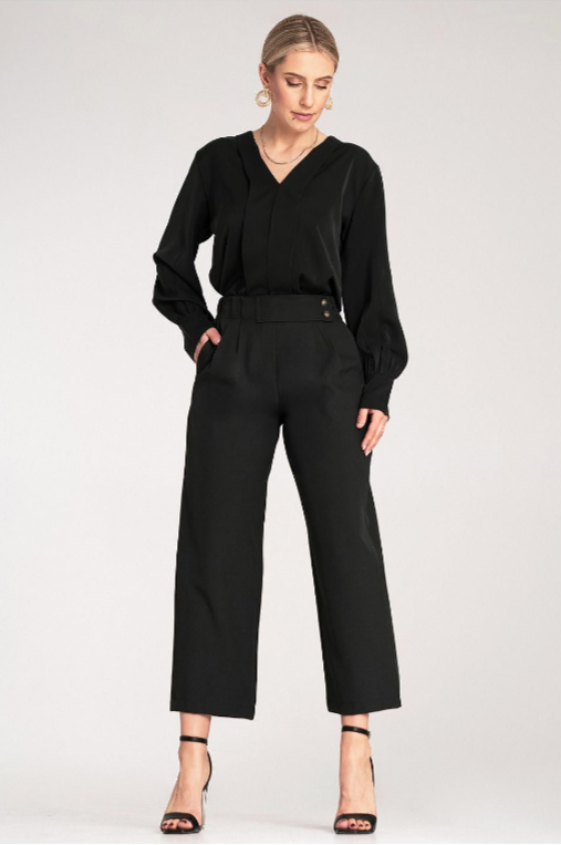 Elora Tailored Cropped Trousers