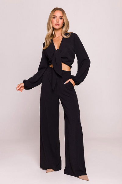 Celeste Crepe Trousers