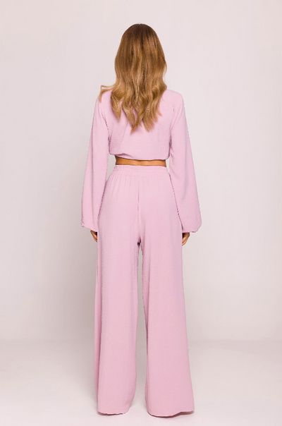 Celeste Crepe Trousers