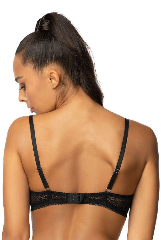 Sofia – Classic Black Lace Push-Up Bra