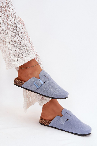 Leona – Cork Sole Slides Inspired by the Famous Birkenstocks