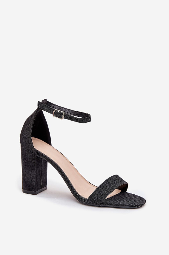 Aurora – Shiny Brocade High Heels