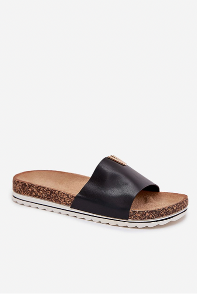 Viva – Eco-Leather Cork Platform Sandals