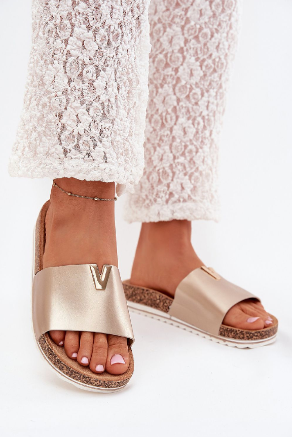 Viva – Eco-Leather Cork Platform Sandals