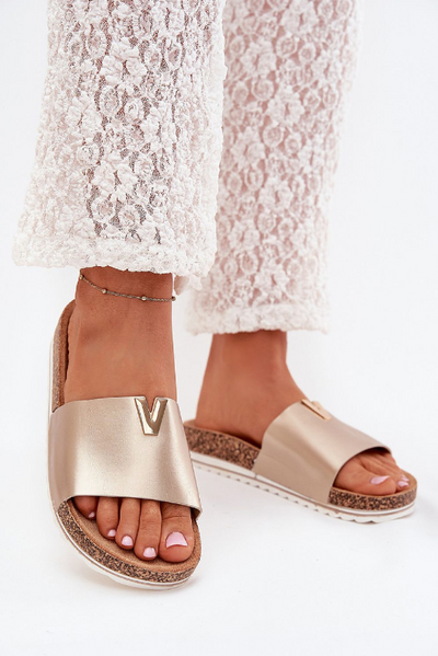 Viva – Eco-Leather Cork Platform Sandals