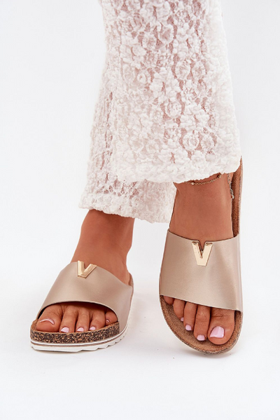 Viva – Eco-Leather Cork Platform Sandals