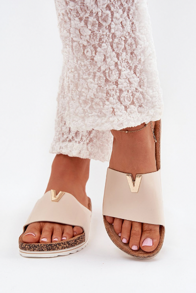 Viva – Eco-Leather Cork Platform Sandals