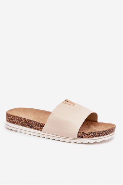 Viva – Eco-Leather Cork Platform Sandals