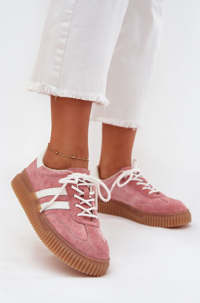 Nova – Women's Suede Platform Sneakers