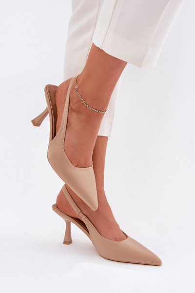 Aria – Pointed Slingback Stiletto Heels