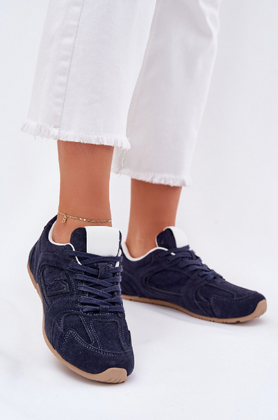 Lina – Classic Eco-Suede Sneakers