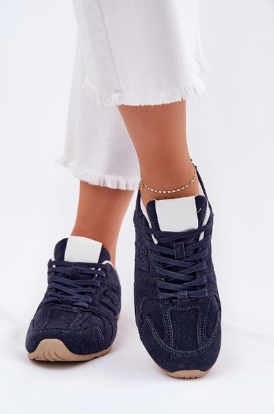 Lina – Classic Eco-Suede Sneakers