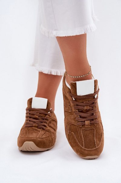 Lina – Classic Eco-Suede Sneakers