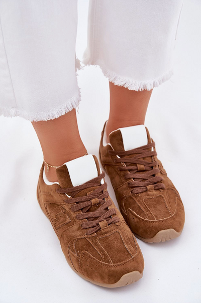Lina – Classic Eco-Suede Sneakers