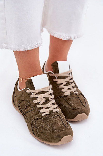 Lina – Classic Eco-Suede Sneakers