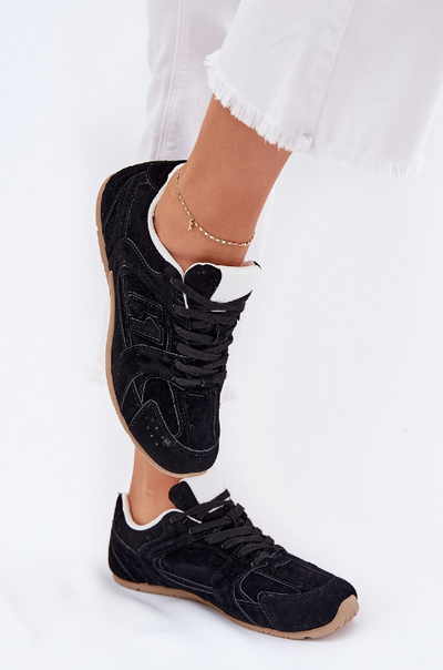 Lina – Classic Eco-Suede Sneakers