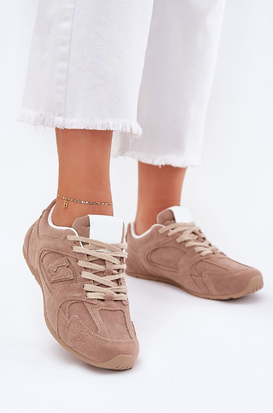 Lina – Classic Eco-Suede Sneakers