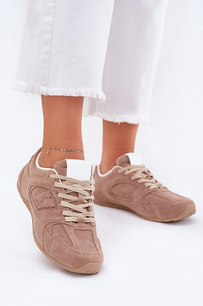 Lina – Classic Eco-Suede Sneakers