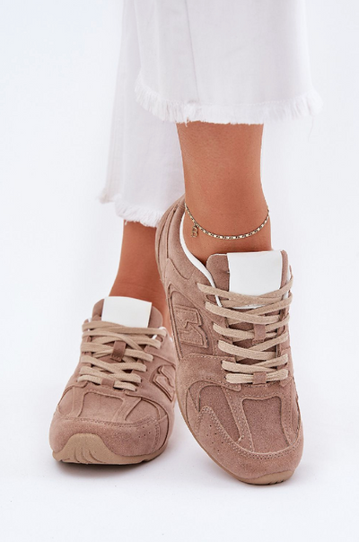 Lina – Classic Eco-Suede Sneakers