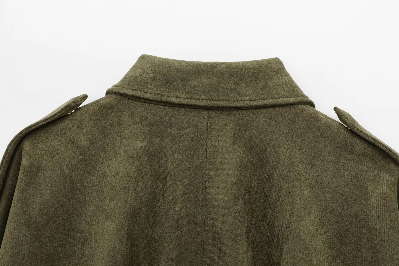 Suede-Look Zip Jacket
