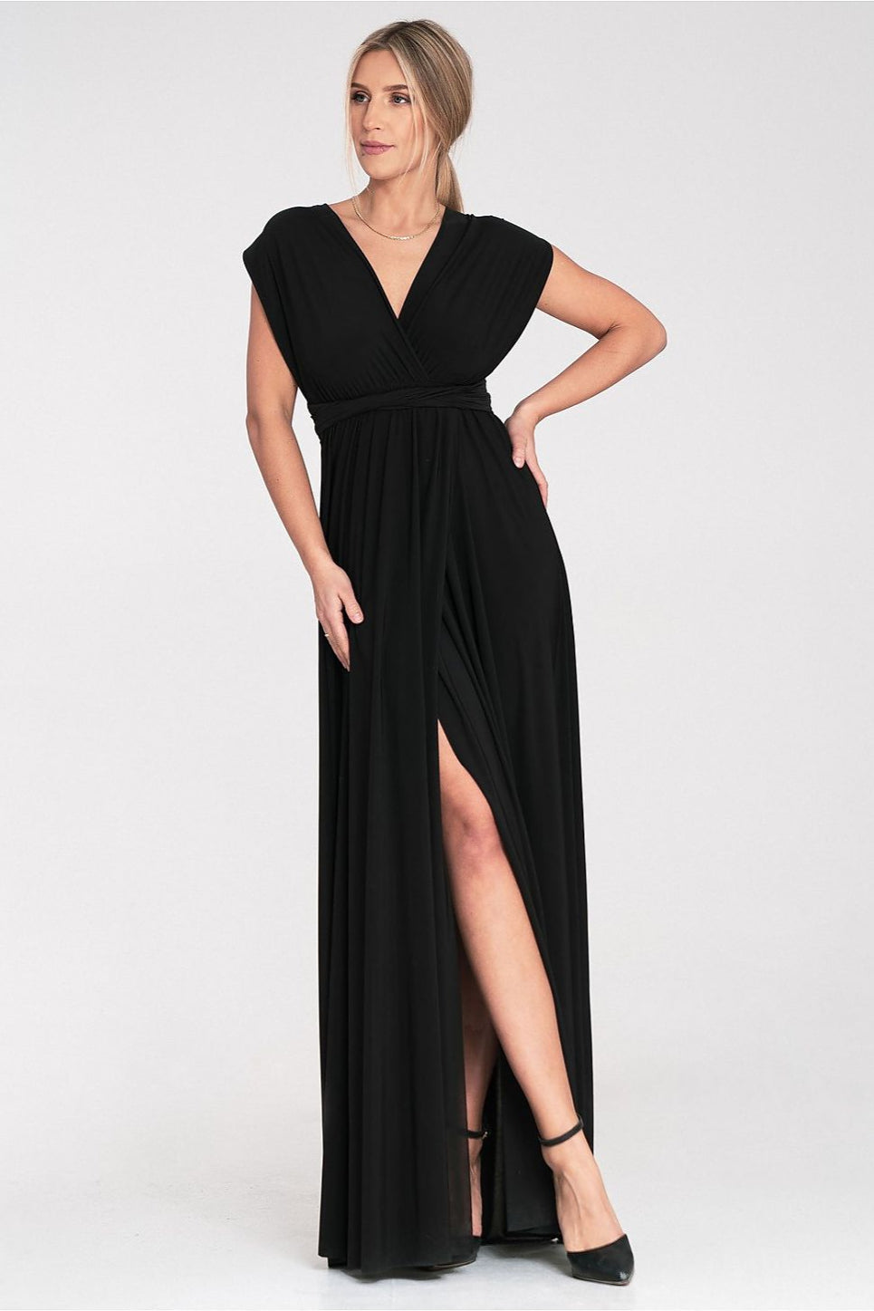  Long dress model 214879 Figl 