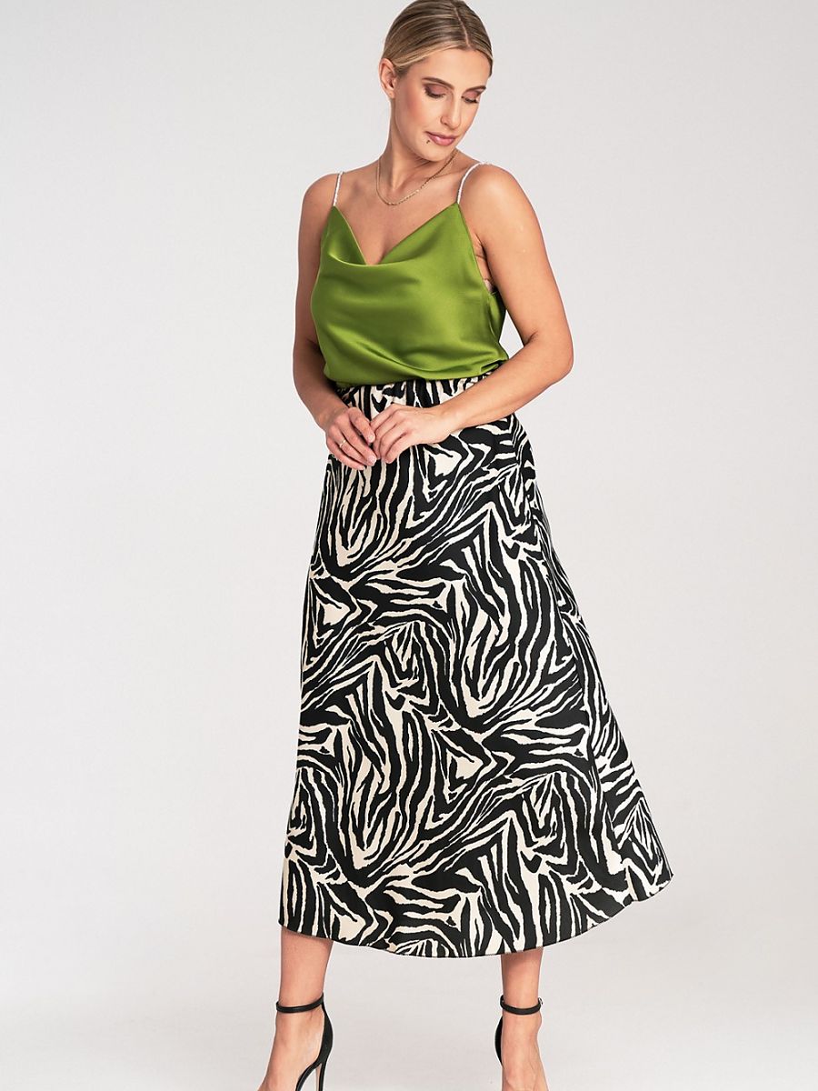 Satin Top – Crystal Strap Edition