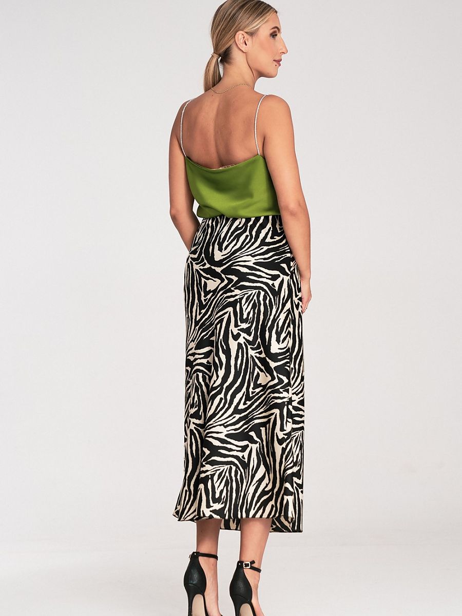 Satin Top – Crystal Strap Edition