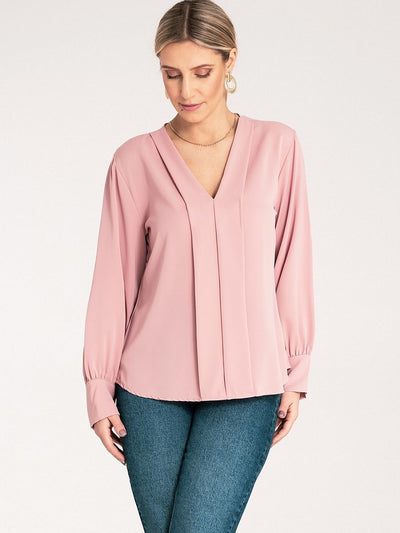 Vera - V-Neck Blouse