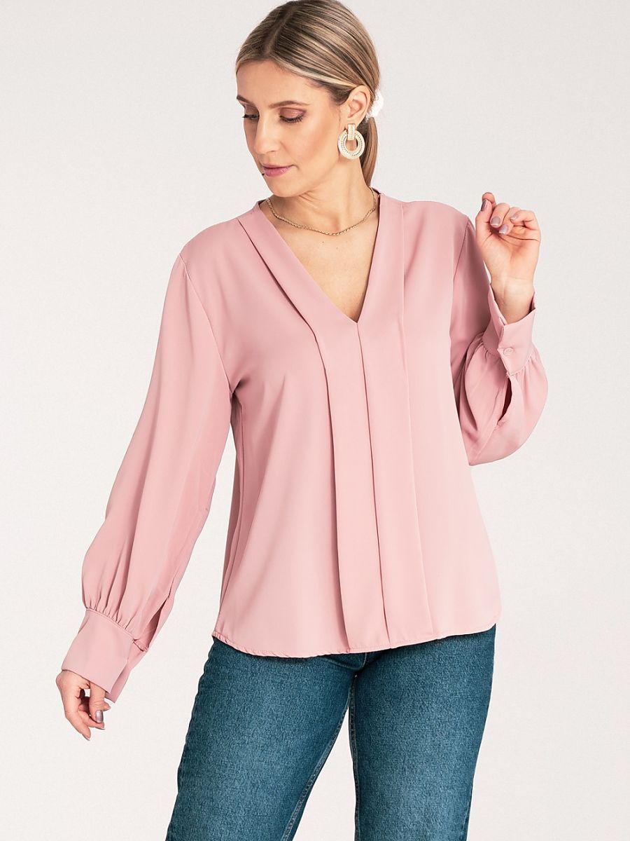 Vera - V-Neck Blouse