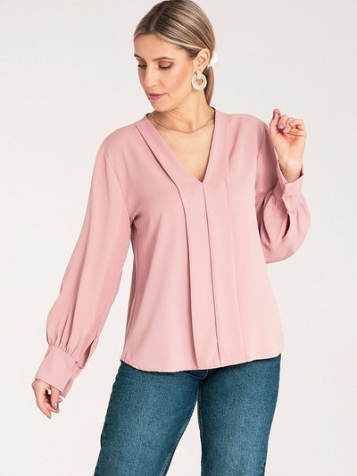 Vera - V-Neck Blouse