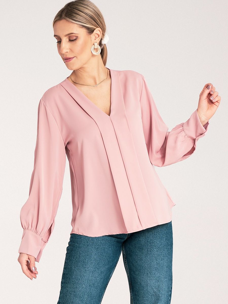 Vera - V-Neck Blouse