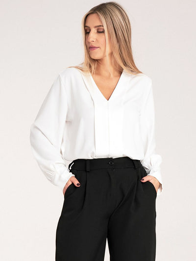 Vera - V-Neck Blouse