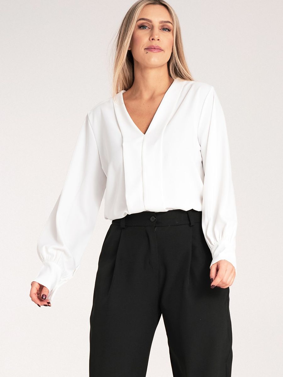 Vera - V-Neck Blouse